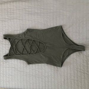Abercrombie & Finch Green bodysuit